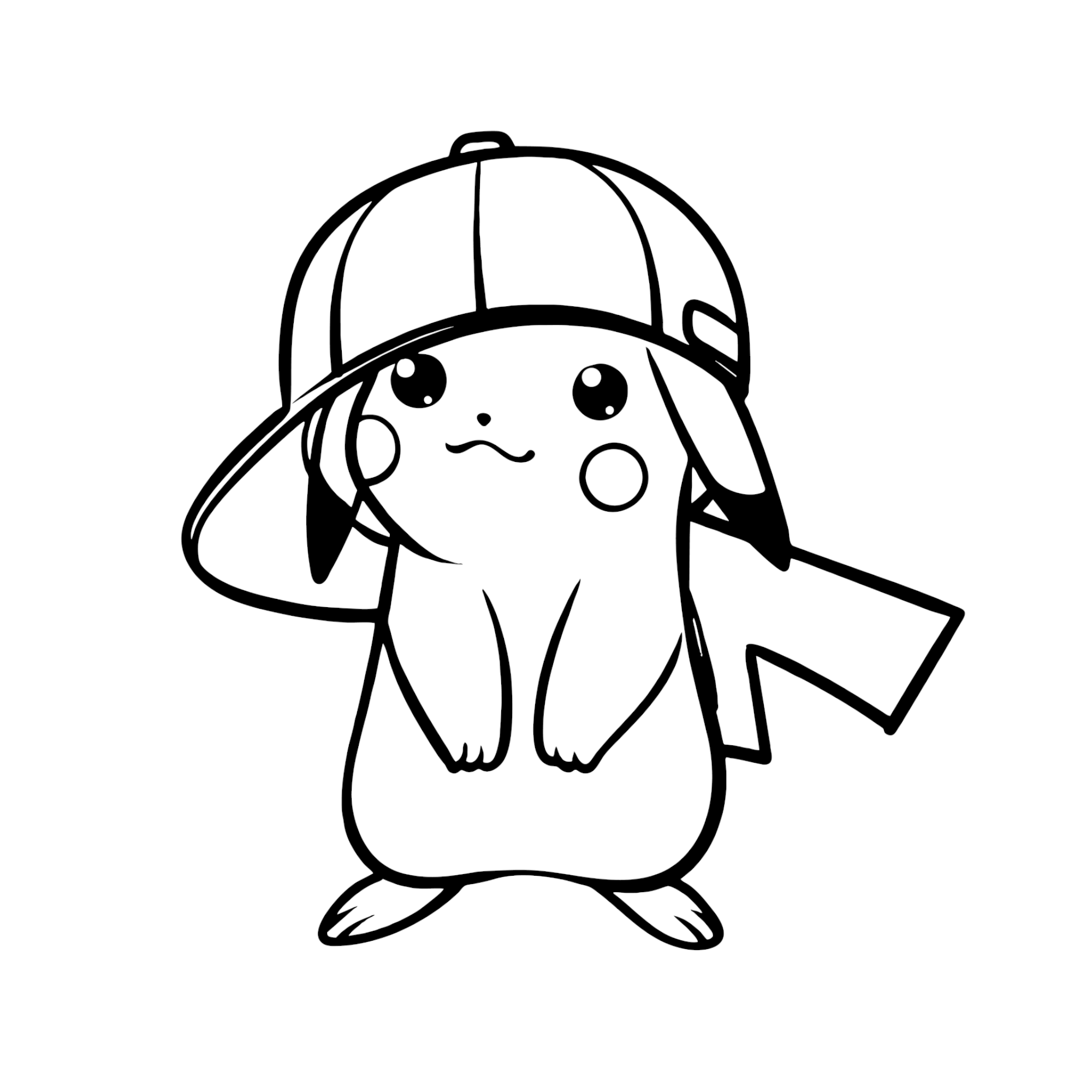 Pikachu mit Ash´s Cap